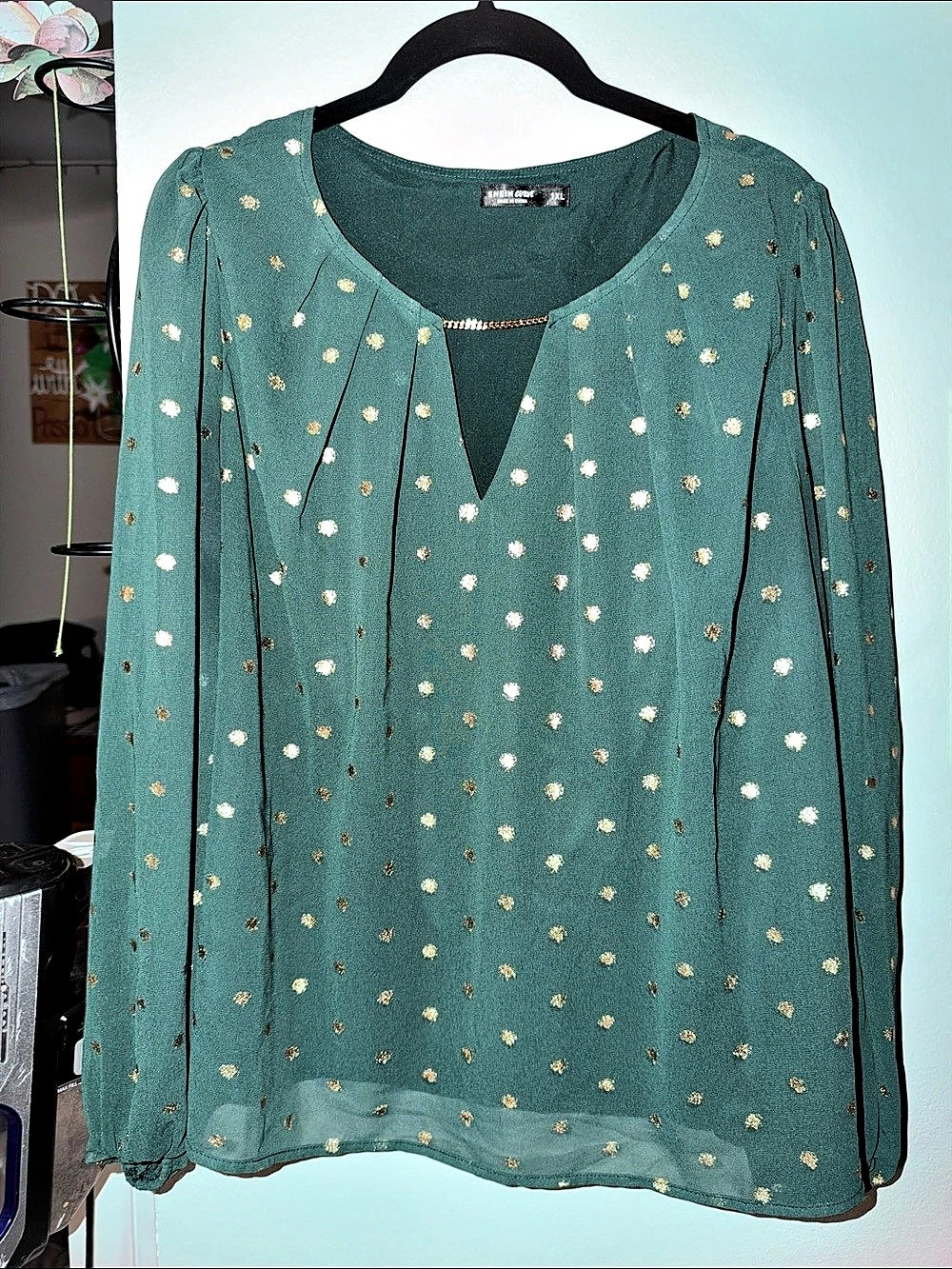 SHEIN CURVE Floral Blouse